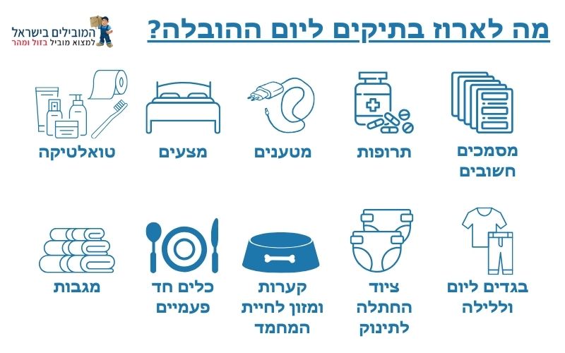 איך להכין את הבית להובלה באשדוד