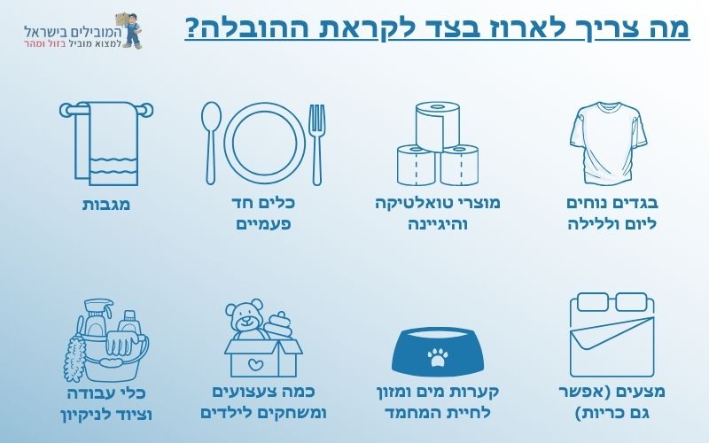 אריזה והובלה בגדרה